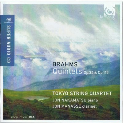 Tokyo String Quartet, Jon Manasse, Jon Nakamatsu - Brahms : Quintets Op. 34 & Op. 115 (2012) SACD-R